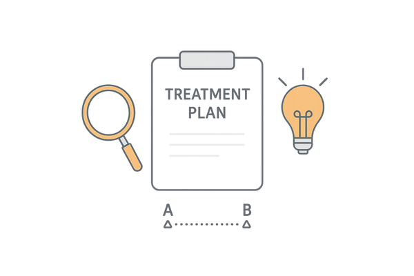 セカンドオピニオンの価値（客観評価と新提案の俯瞰イメージ）