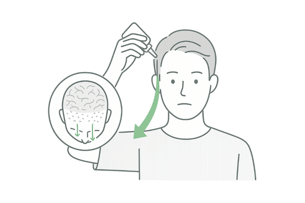 部位別で薬の効きが変わる理由｜血管分布の概念図