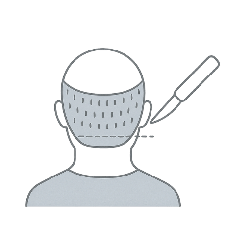 FUT植毛（ドナーストリップ法）