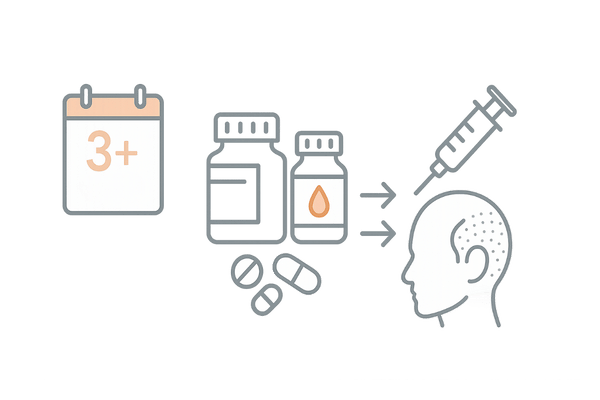 治療を3年以上続けている段階