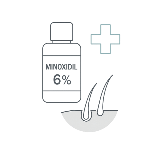 医療用発毛剤（ミノキシジル外用薬6%以上）